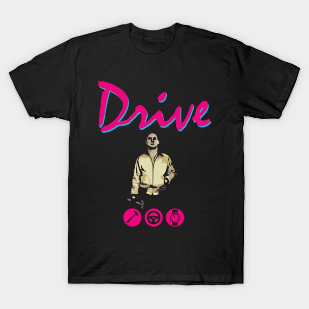 Drive Movie T-Shirt by KrateMilk